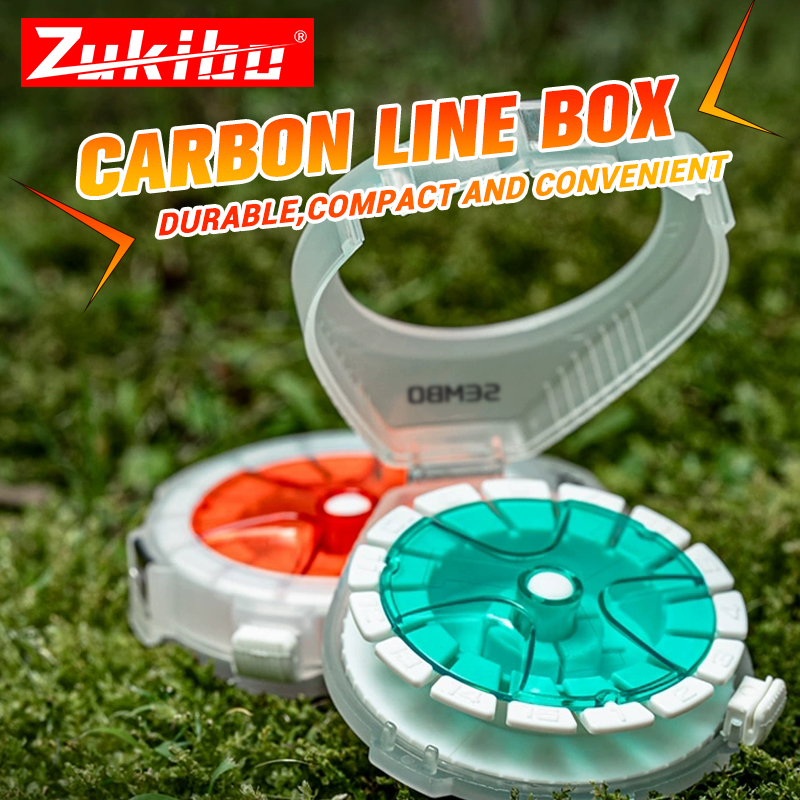 ZUKIBO Carbon Line Box Multifu - Fishing Line Box のレビューと価格