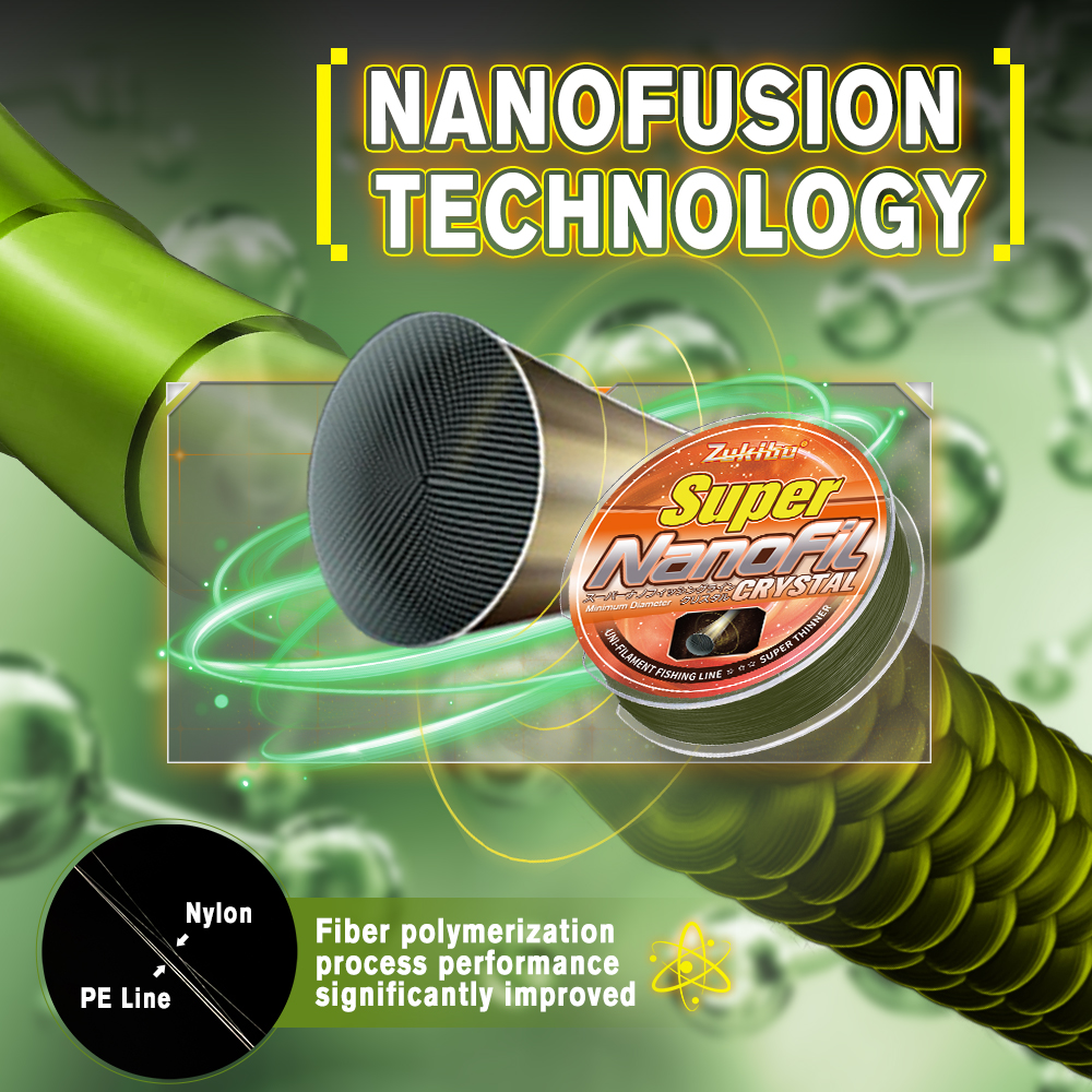 ZUKIBO Nanofil Crystal Unifila - Copolymer Line のレビューと価格