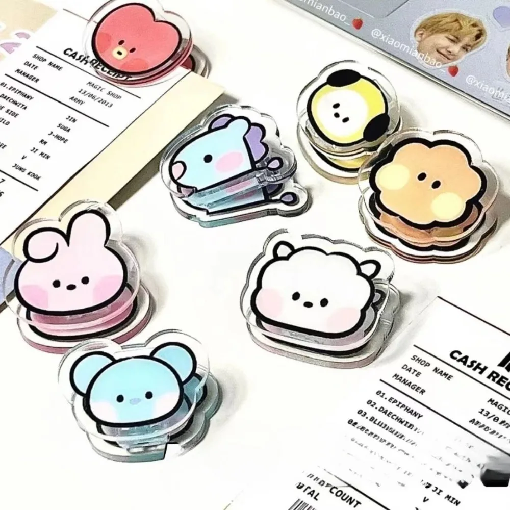 Kawaii BT21 Memo Clip Acrylic  - Tippet Line のレビューと価格