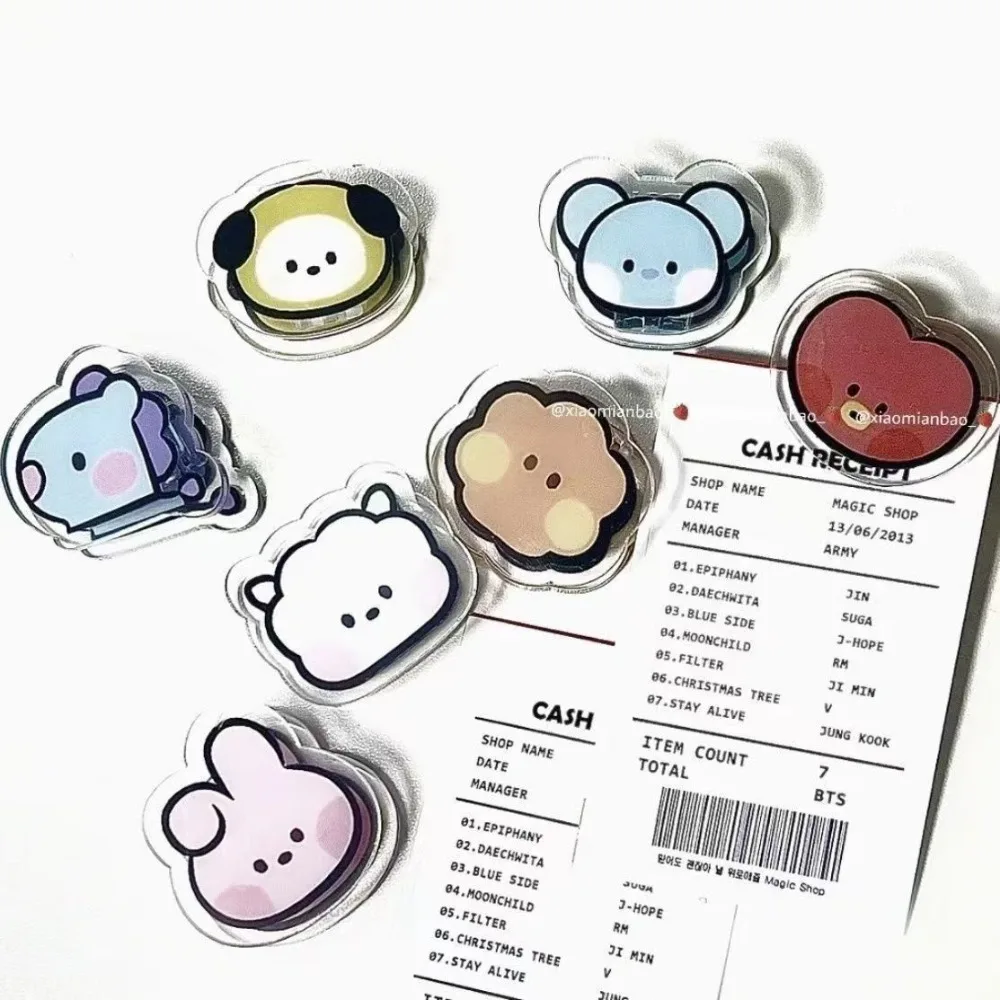 Kawaii BT21 Memo Clip Acrylic  - Tippet Line のレビューと価格