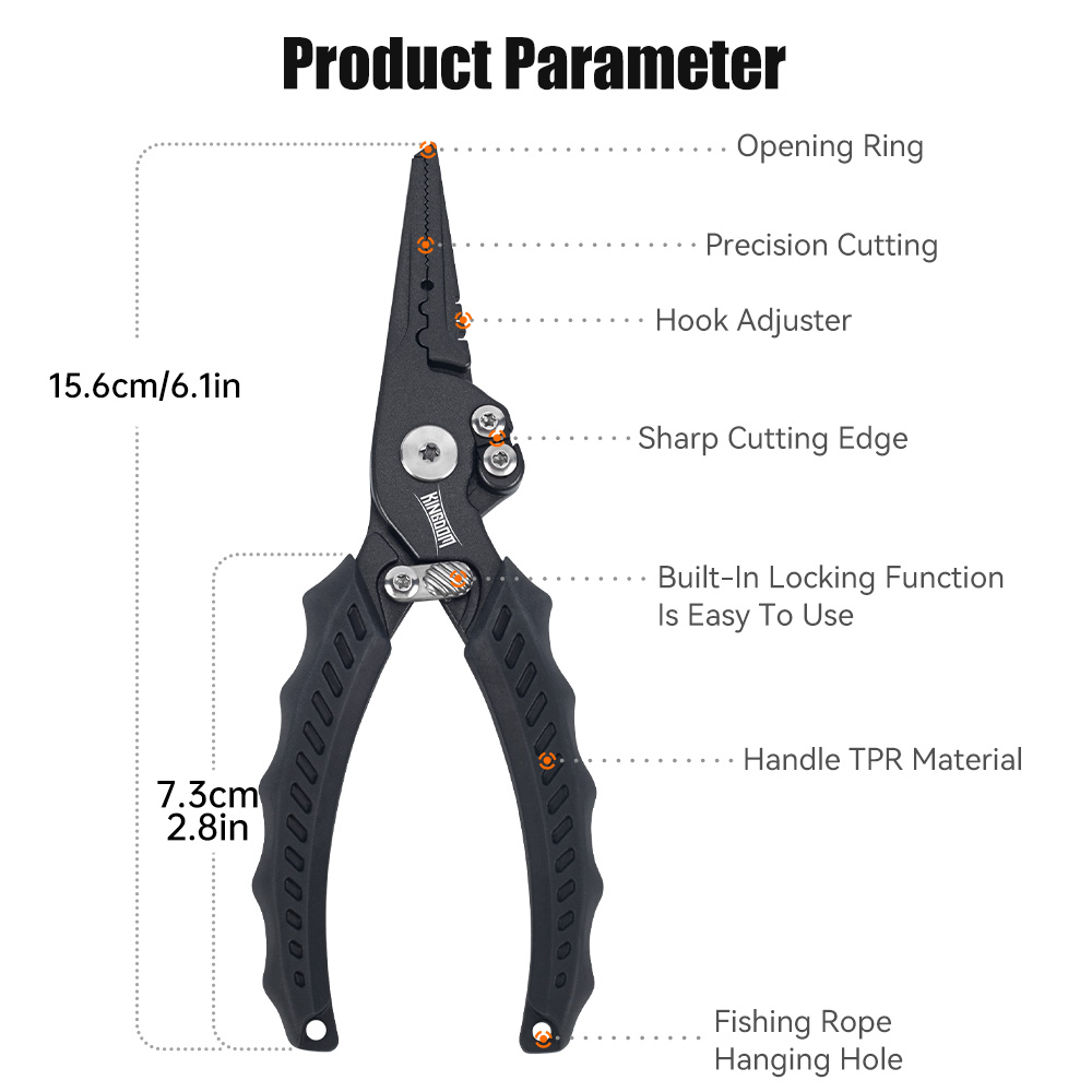 Kingdom Fishing Pliers Multifu - Fishing Line Cutter のレビューと価格