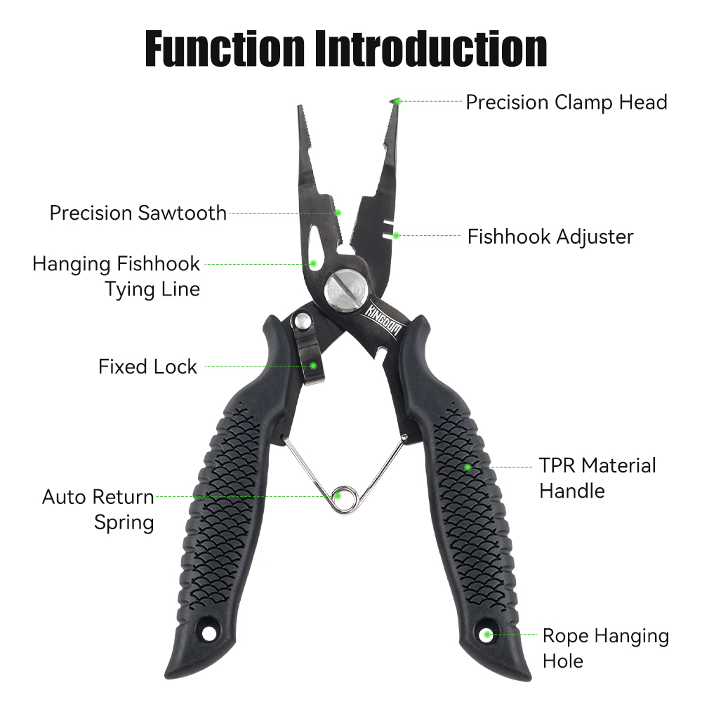 Kingdom Fishing Pliers Multifu - Fishing Line Cutter のレビューと価格