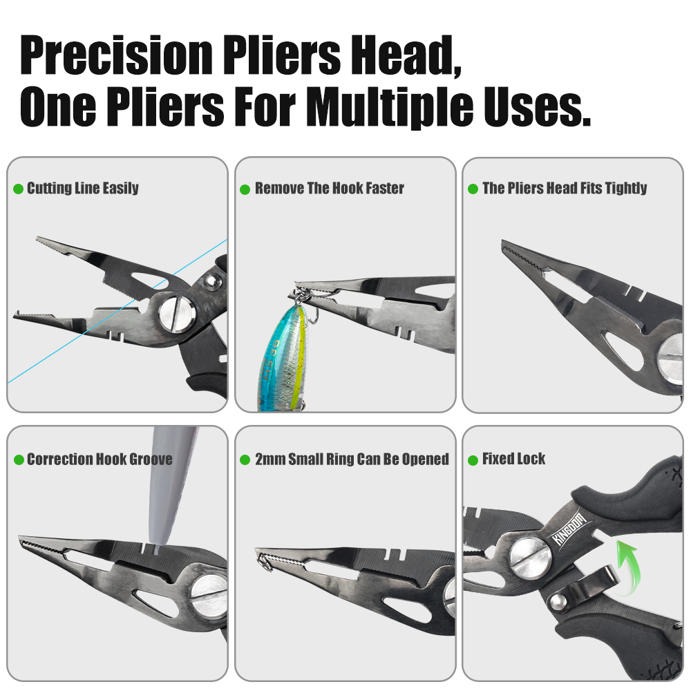Kingdom Fishing Pliers Multifu - Fishing Line Cutter のレビューと価格
