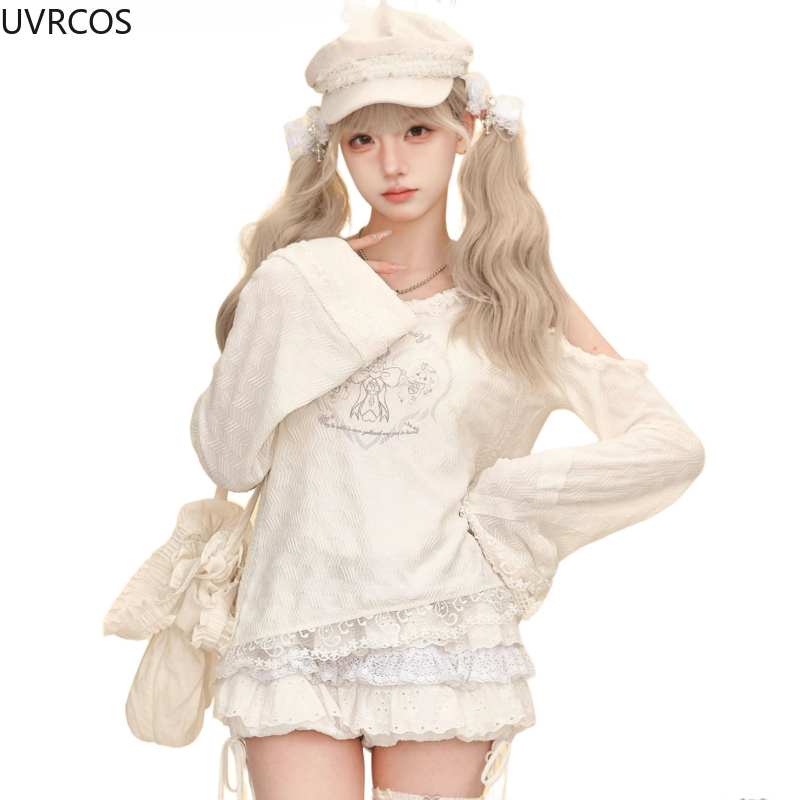 Kawaii Sweet Lolita Style Skir - Fly Line のレビューと価格
