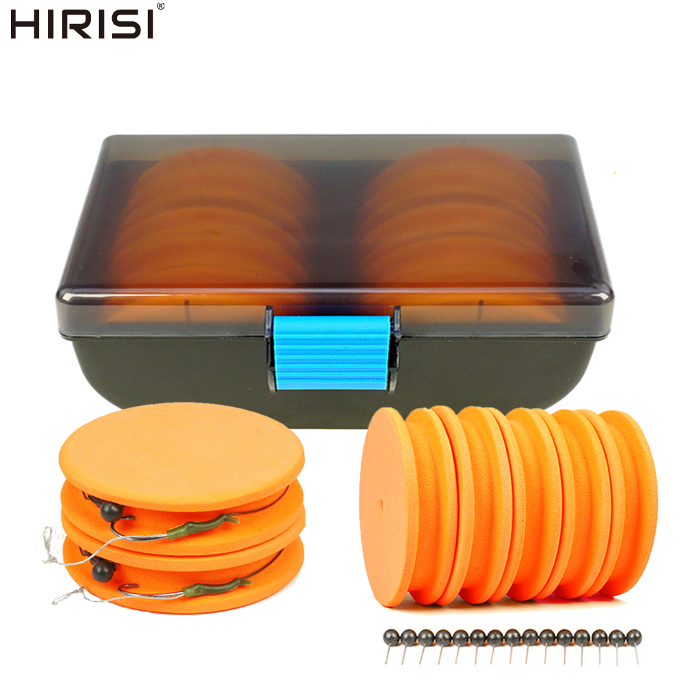 HIRISI 10Pcs/Box EVA Foam Fish - Fishing Line Box のレビューと価格