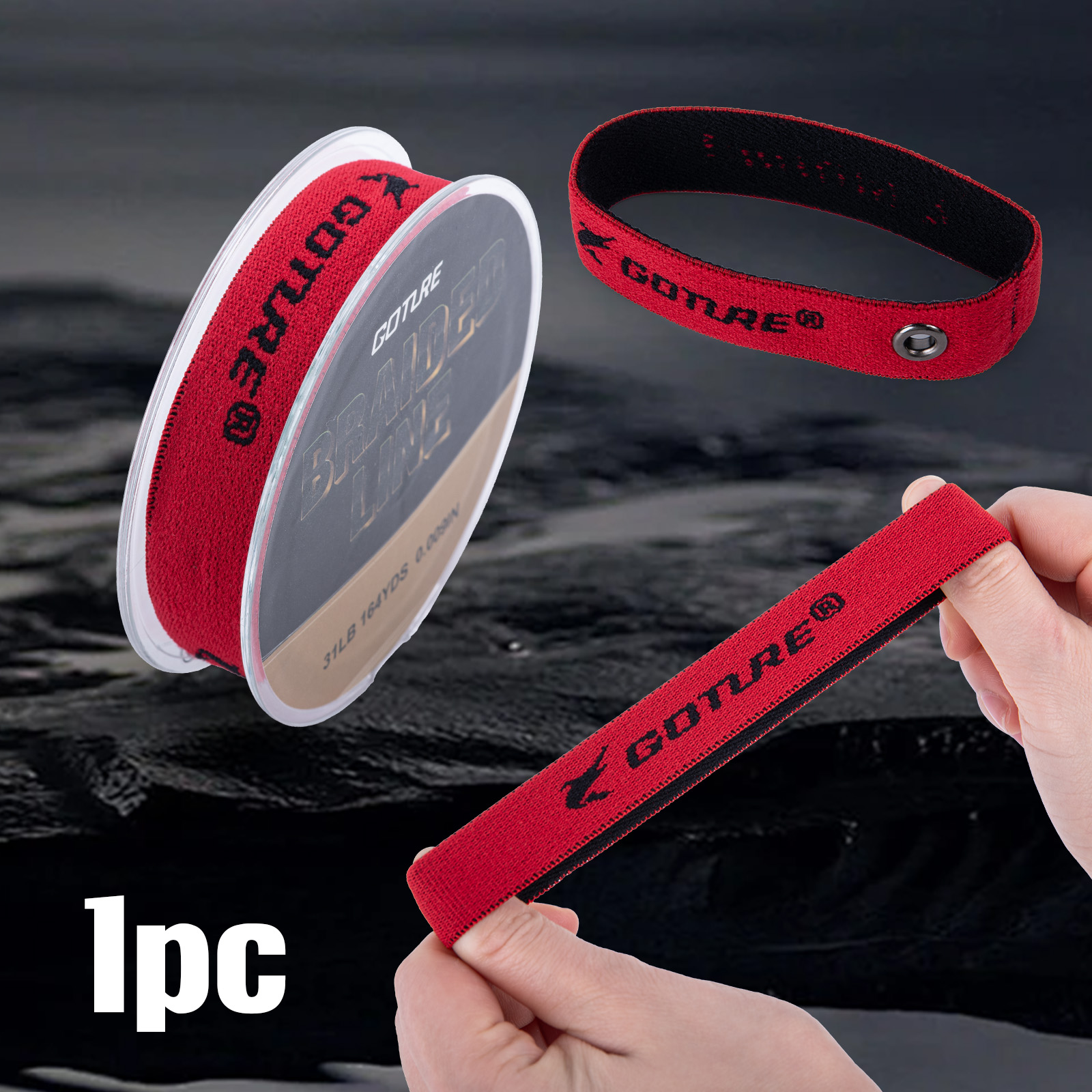 Goture Fishing Spool Line Band - Fishing Line Dispenser のレビューと価格