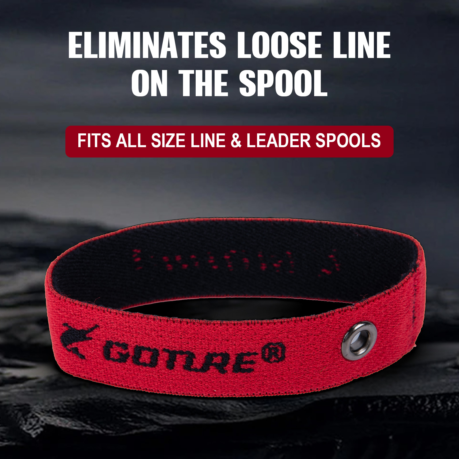 Goture Fishing Spool Line Band - Fishing Line Dispenser のレビューと価格
