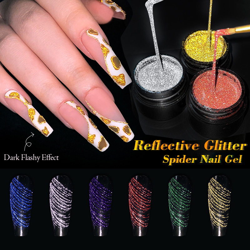6 Color Spider Gel, New Upgrad - Copolymer Line のレビューと価格