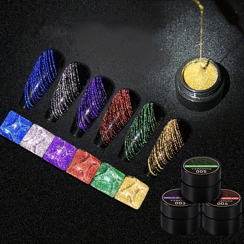 6 Color Spider Gel, New Upgrad - Copolymer Line のレビューと価格