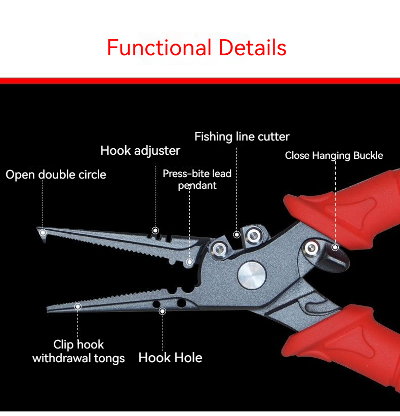 High-Precision Luya Pliers Mul - Fishing Line Cutter のレビューと価格