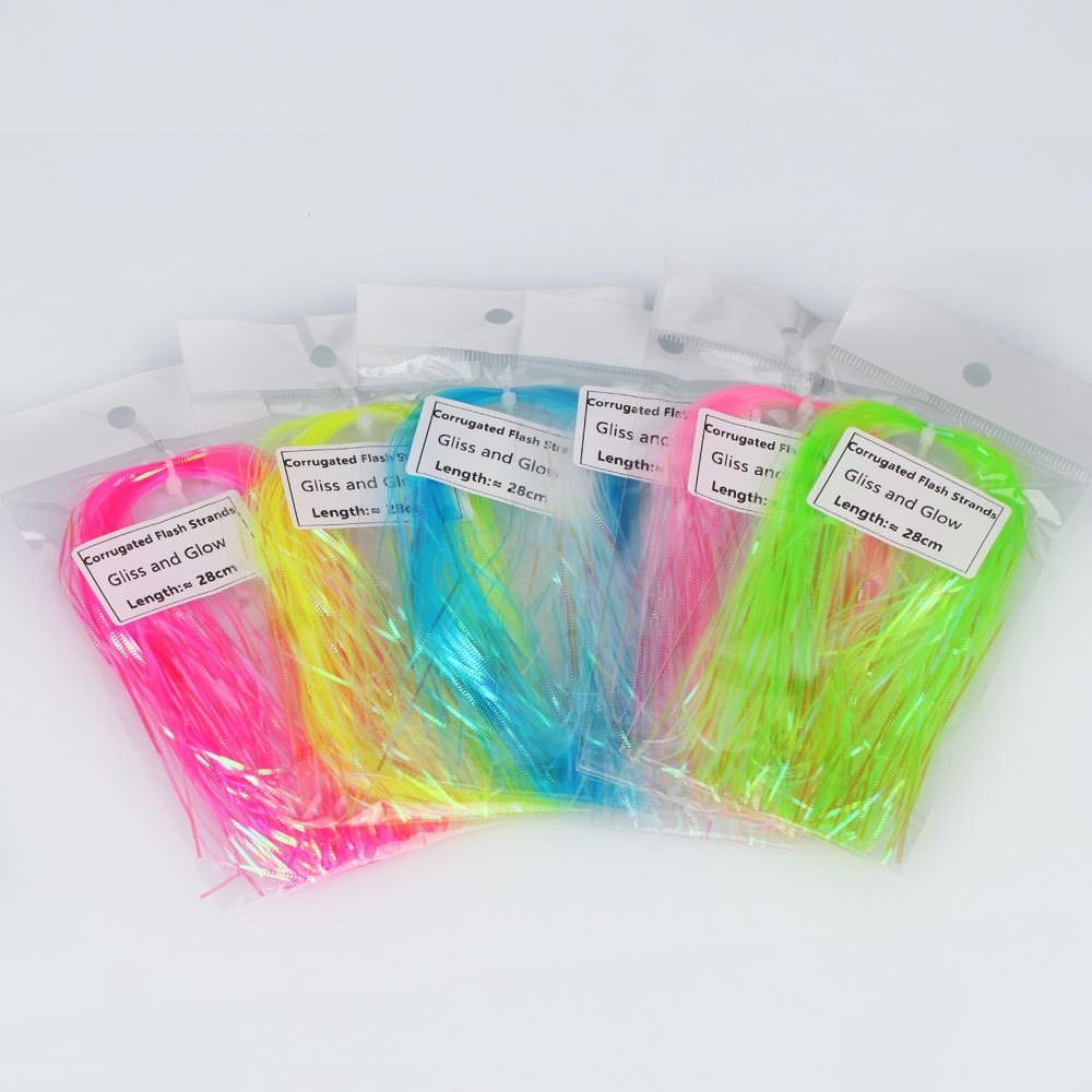 1Pack 1mm Width Corrugated Gli - Saltwater Line のレビューと価格