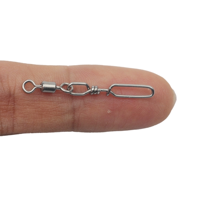 10Pcs Stainless Steel Quick Sn - Saltwater Line のレビューと価格