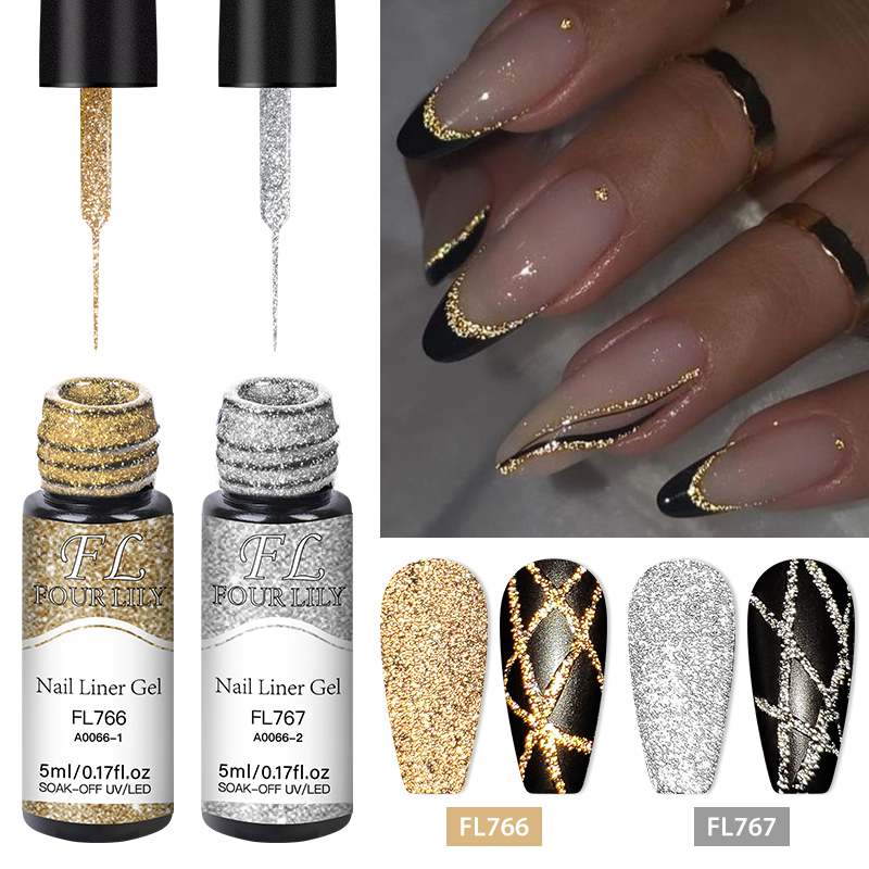 Gold Silver Reflective Glitter - Copolymer Line のレビューと価格