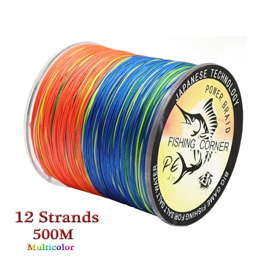 12 Strands Braided Fishing Lin - Ice Fishing Line のレビューと価格