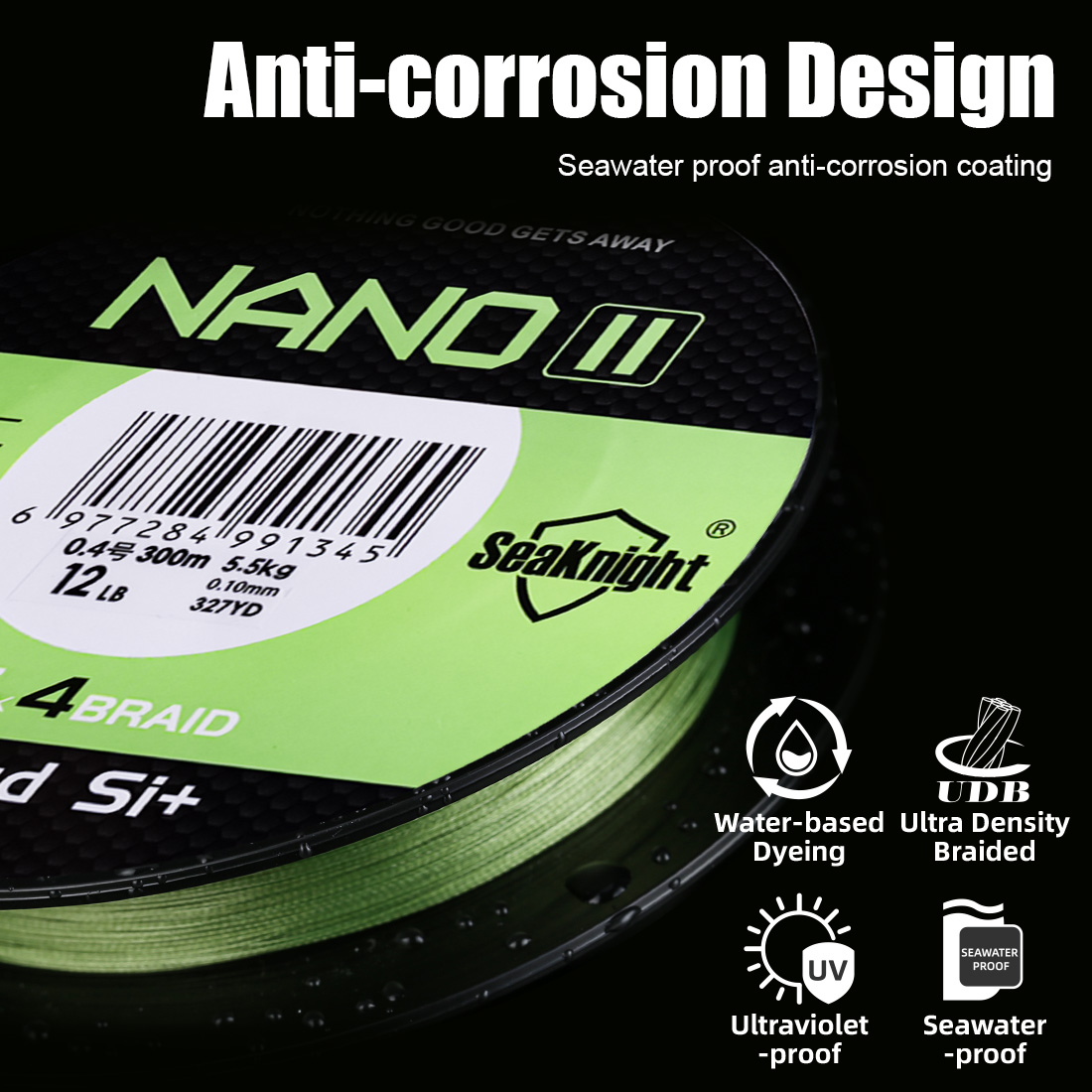 SeaKnight Brand NANO II Series - Copolymer Line のレビューと価格