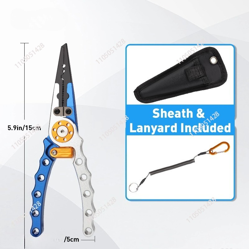Aluminum Fishing Tackle Pliers - Fishing Line Cutter のレビューと価格