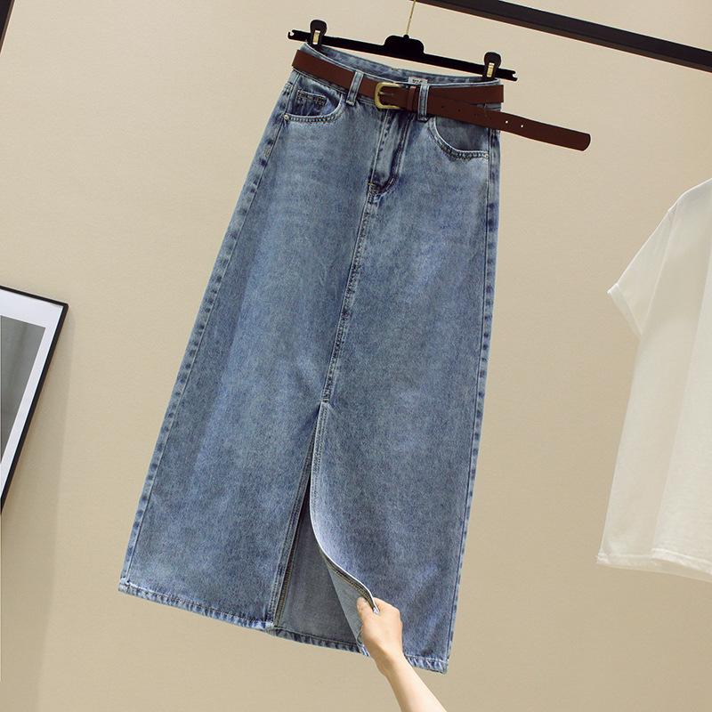 Sexy Wrap Buttocks Denim Skirt - Fly Line のレビューと価格