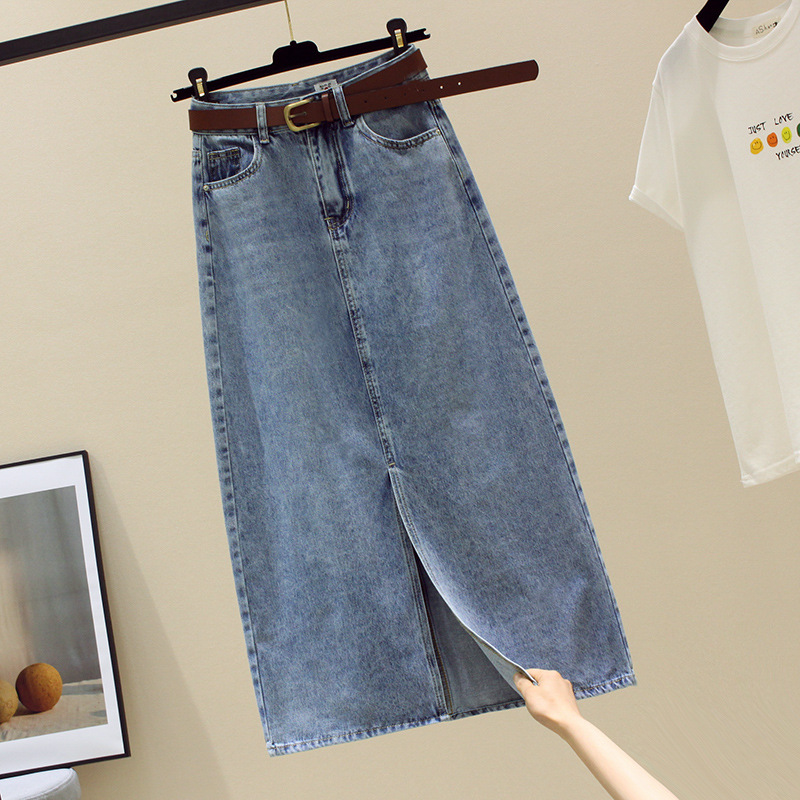 Sexy Wrap Buttocks Denim Skirt - Fly Line のレビューと価格