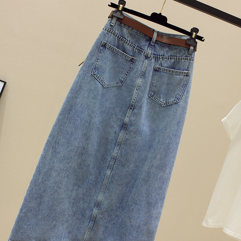Sexy Wrap Buttocks Denim Skirt - Fly Line のレビューと価格