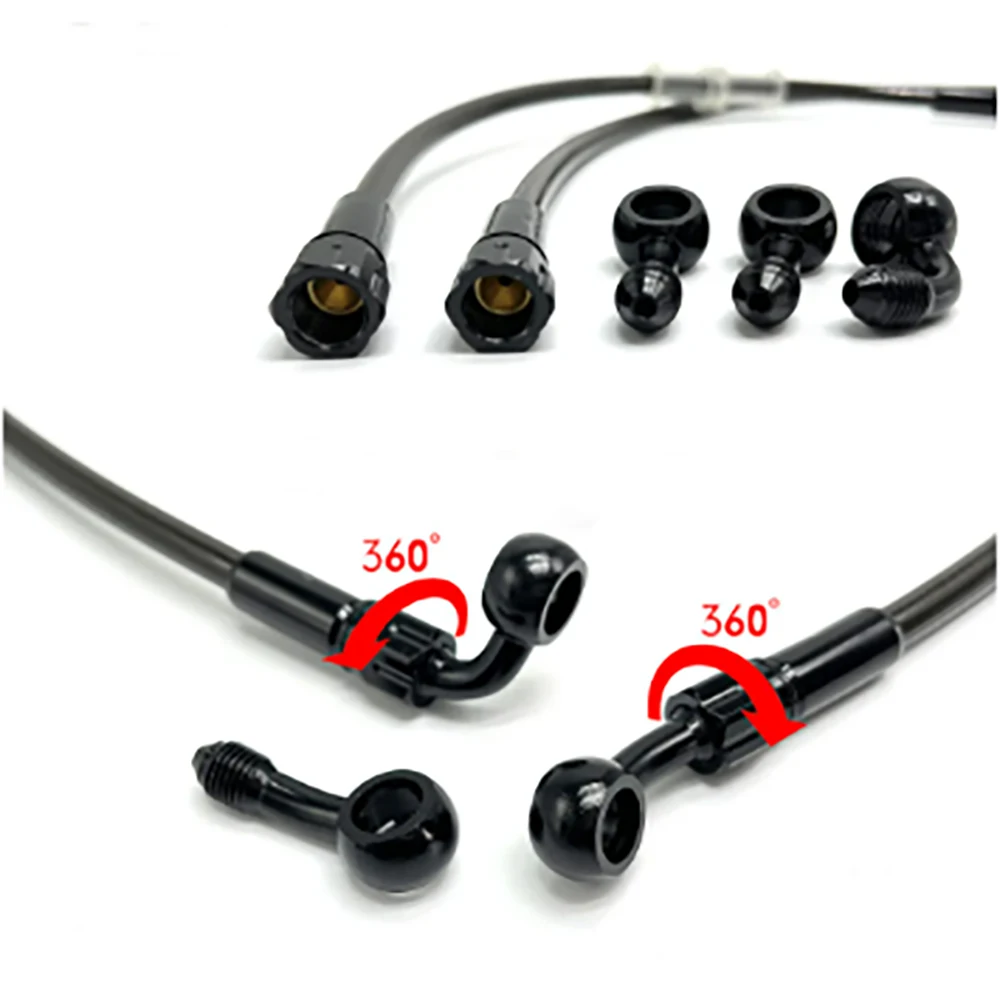 Motorcycle Brake Hose AN3 Brai - Braided Line のレビューと価格