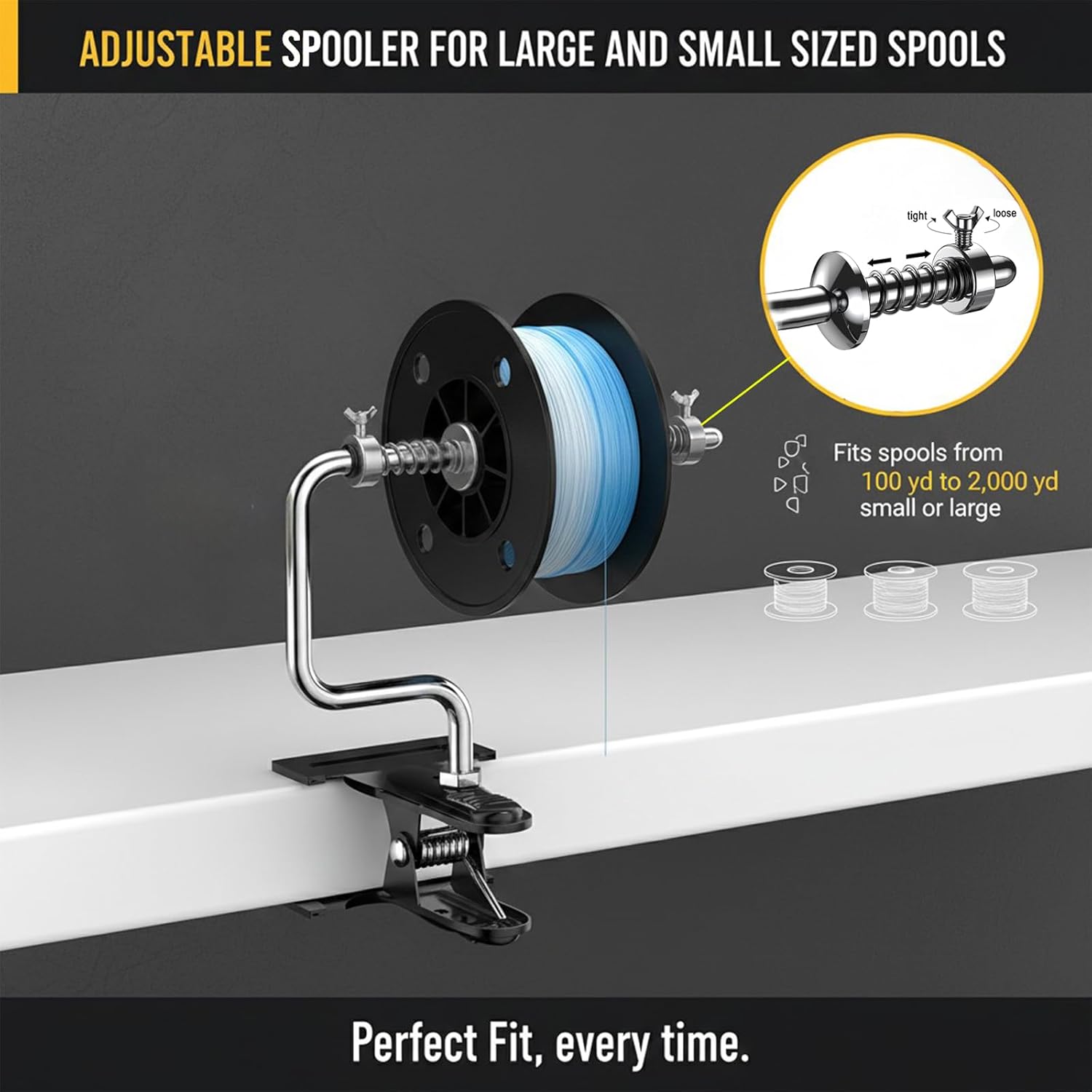 Portable Fishing Line Spooler  - Fishing Line Spooler のレビューと価格
