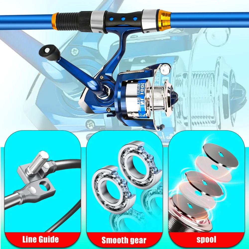 2.1-3.6M Telescopic Glass Fibe - Freshwater Line のレビューと価格