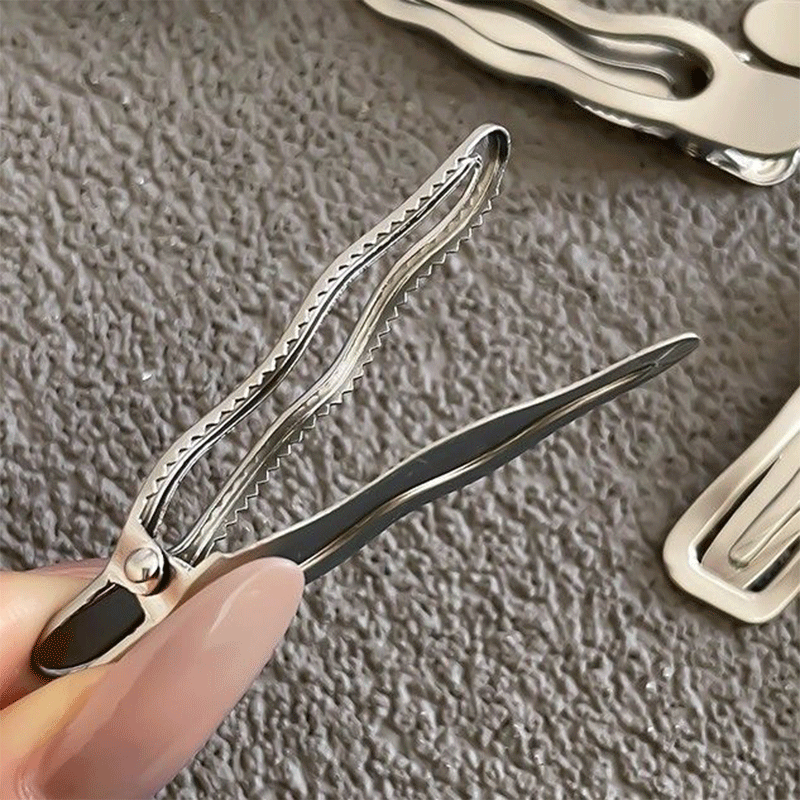 Matte or Glossy Silver Hair Cl - Tippet Line のレビューと価格