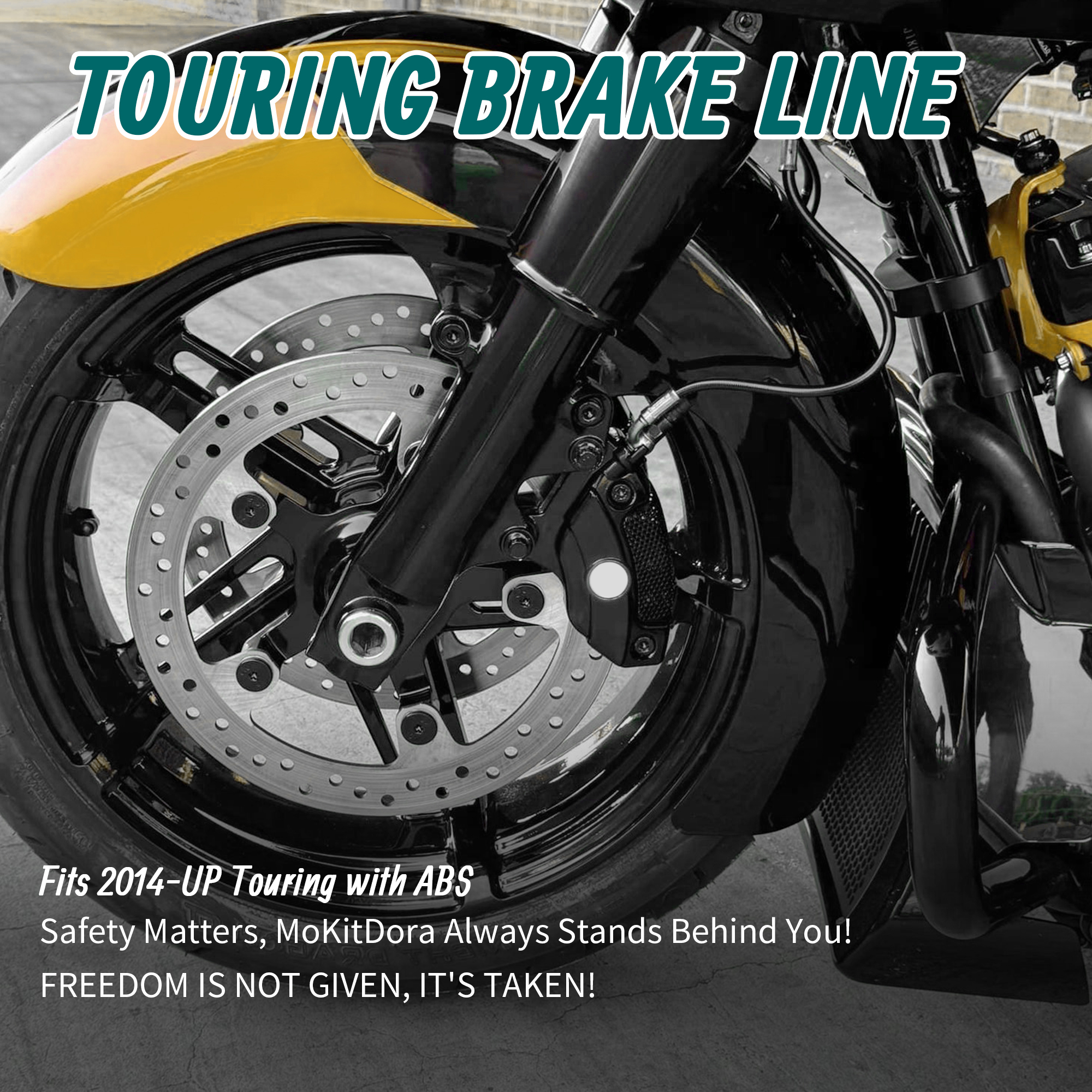 Upper Front Brake Line Oil Hos - Braided Line のレビューと価格