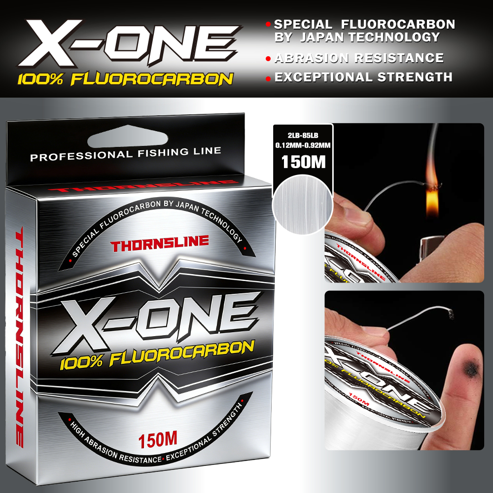 Thornsline 100% Fluorocarbon F - Fluorocarbon Line のレビューと価格