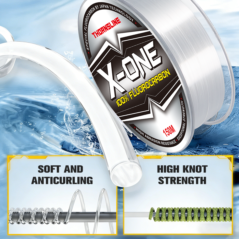 Thornsline 100% Fluorocarbon F - Fluorocarbon Line のレビューと価格