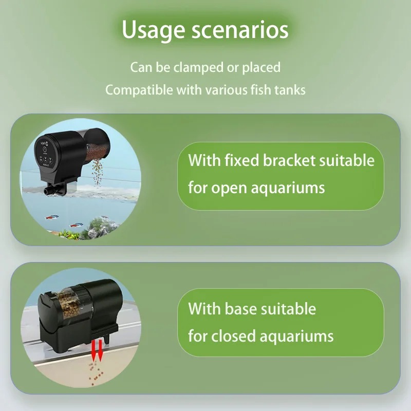 Fish Tank Automatic Feeder Foo - Fishing Line Dispenser のレビューと価格