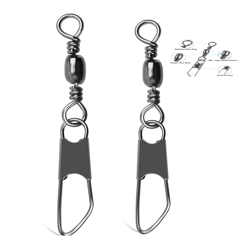 100Pcs Fishing Barrel Swivel C - Saltwater Line のレビューと価格