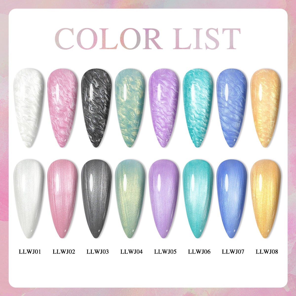 1 piece of shell line gel nail - Copolymer Line のレビューと価格