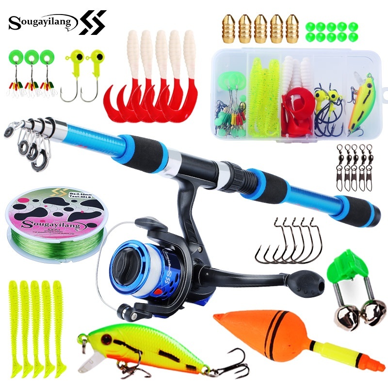 Sougayilang Kids Fishing Pole  - Freshwater Line のレビューと価格