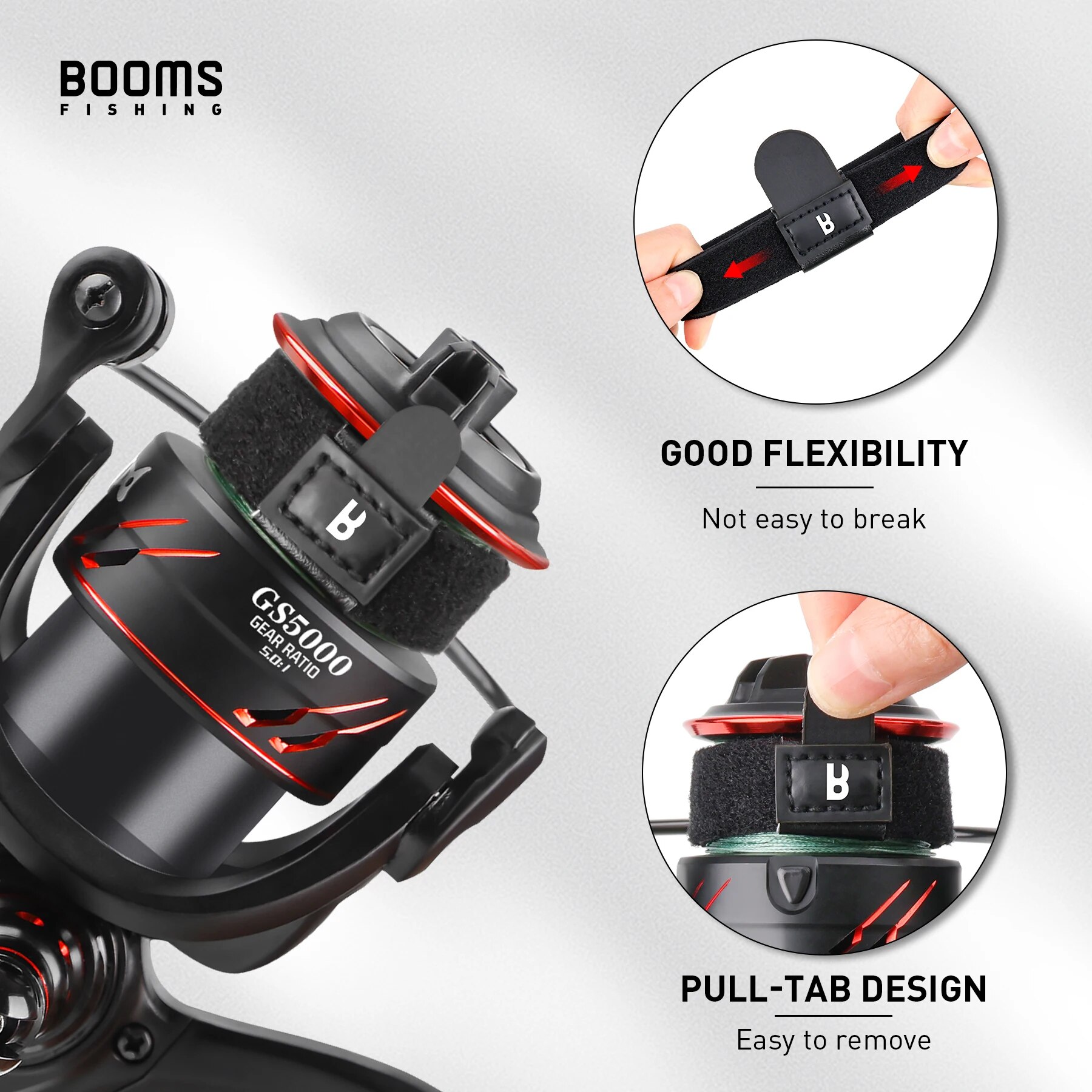 Booms Fishing SB1 4Pcs Spinnin - Fishing Line Box のレビューと価格